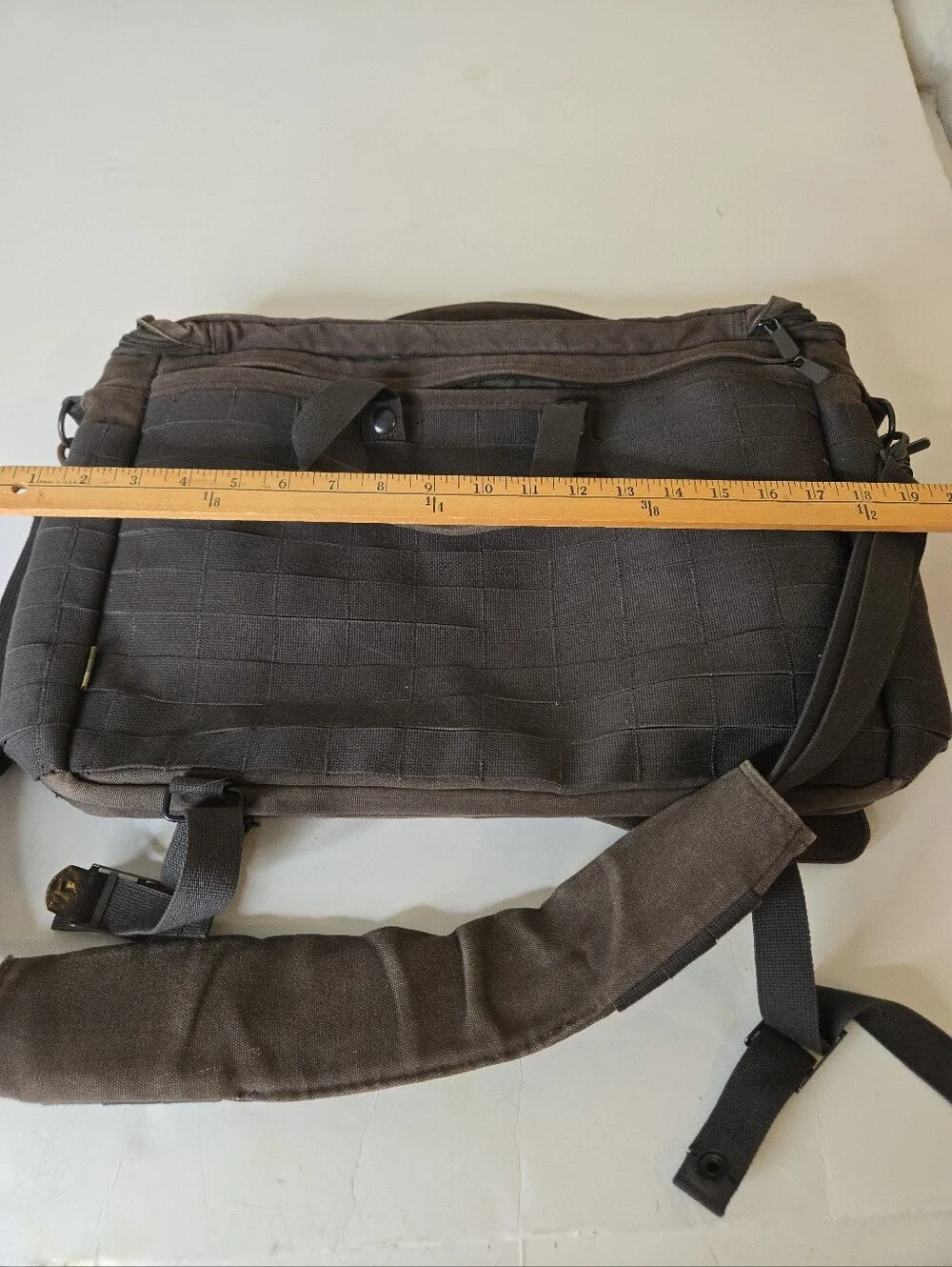 Able Archer Bag Series V1 Canvas Messenger Bag WWII Era Musette Bag